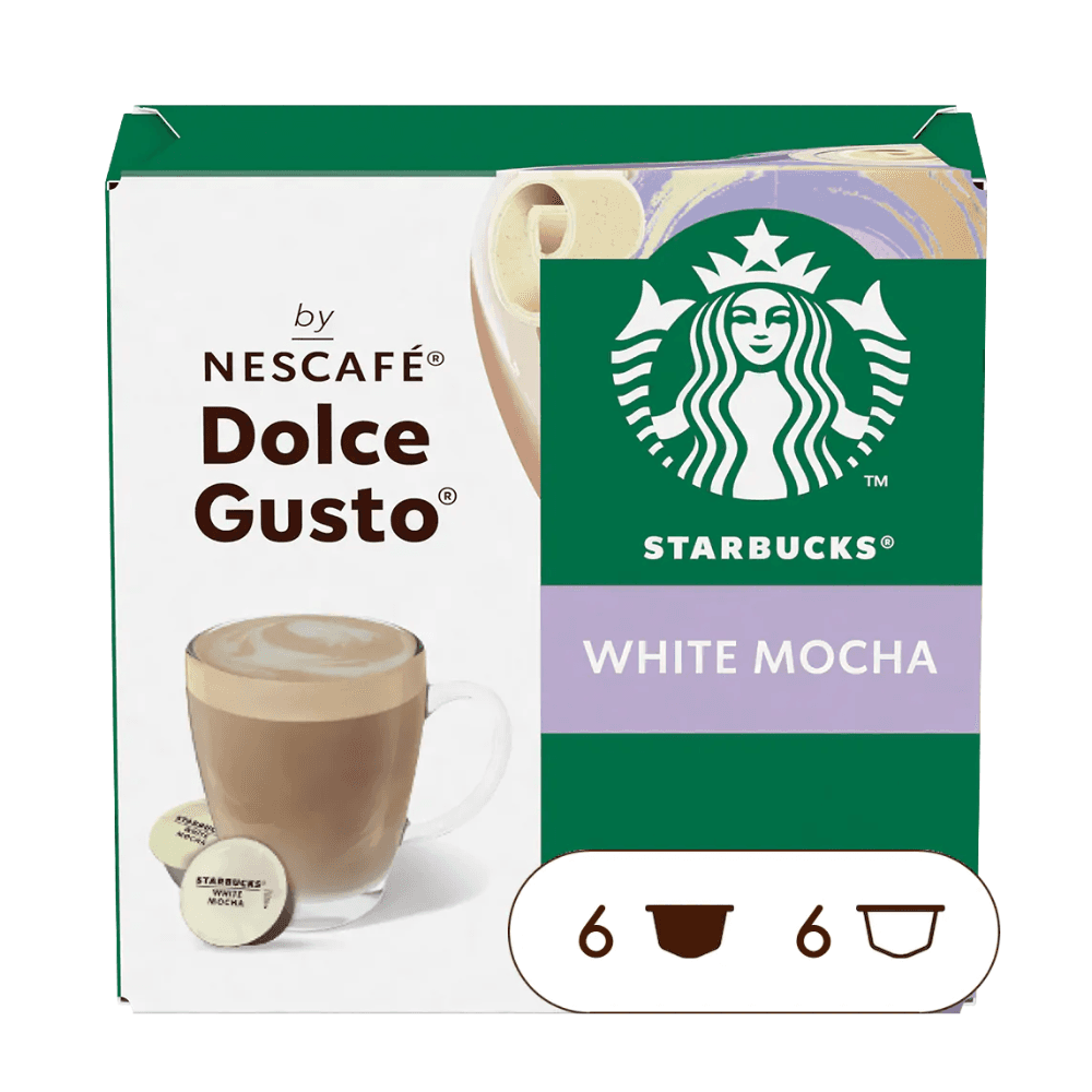 NESCAFE DOLCE GUSTO STARBUCKS ເນສກາເຟ ໂດຊ ກັສໂຕ ສະຕາບັກ 100ກຣາມ
