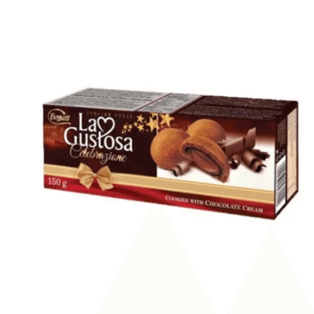 La Gustosa Celebrazione Crunchy Cookies with Chocolate Cream