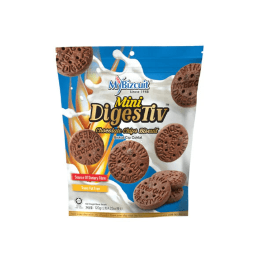 My Bizcuit Mini Digestive Chocolate Chips Biscuit 120g