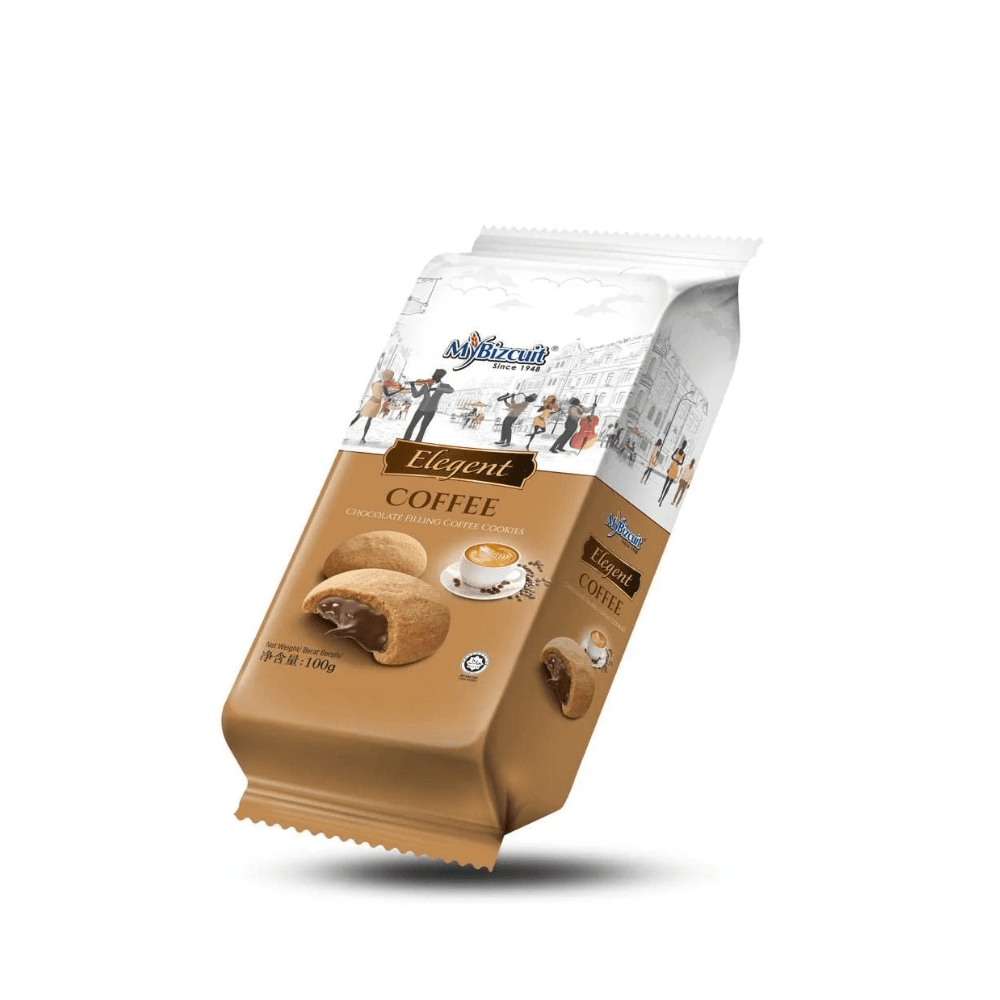 My Bizcuit Chocolate Filling Coffee Cookies 100g