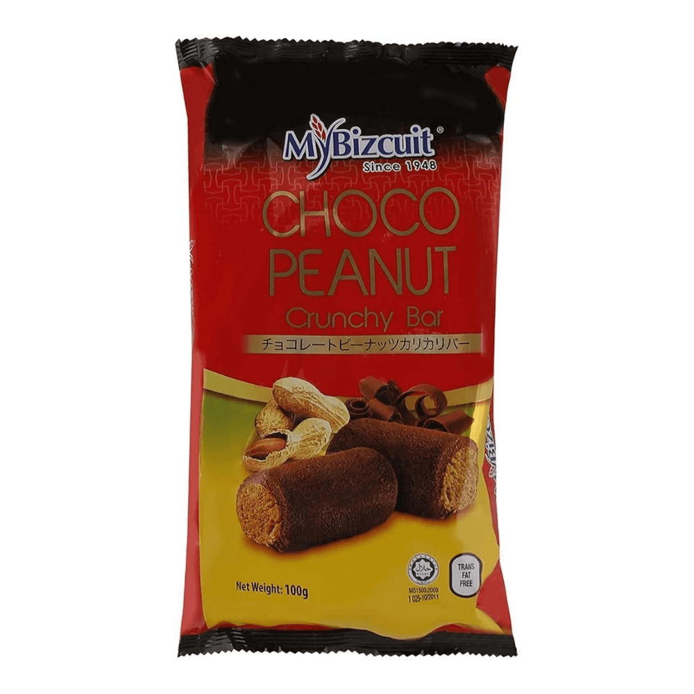 My Bizcuit Choco Peanut Crunchy Bar 100g